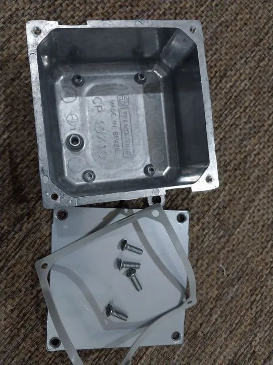 Caixa de Passagem Tramontina 10x10 cm SUPER FORTE - Foto 5