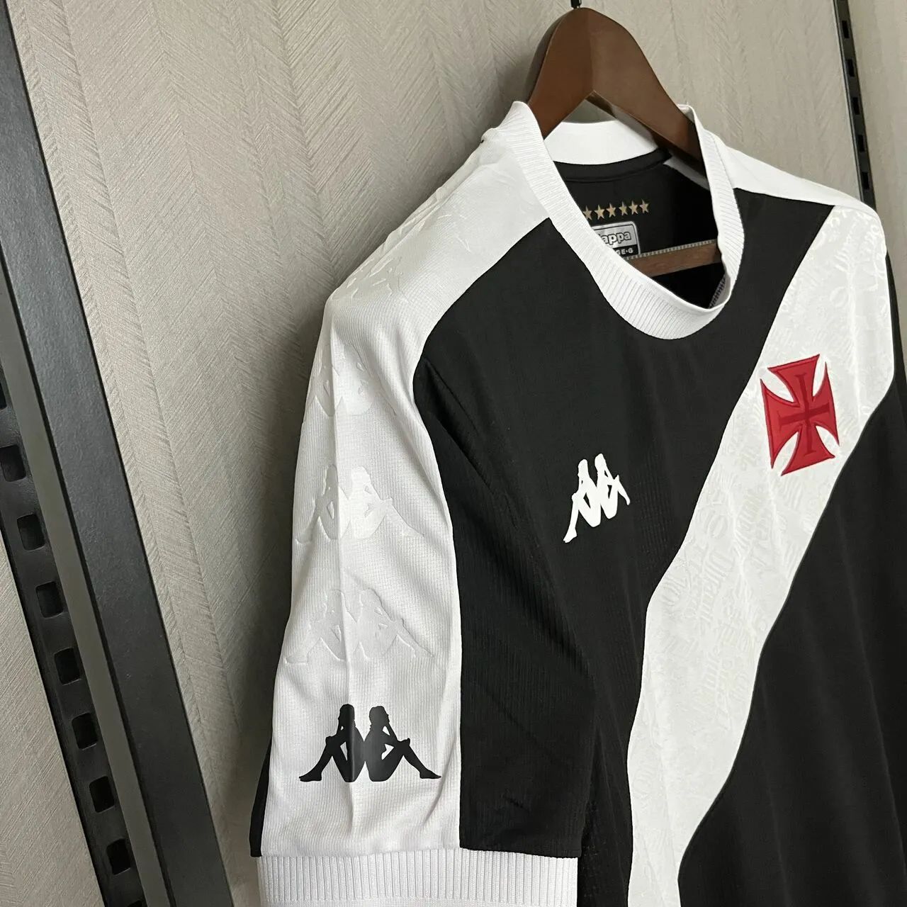Camisa Vasco I 24/25 Masculina Preta - Foto 3