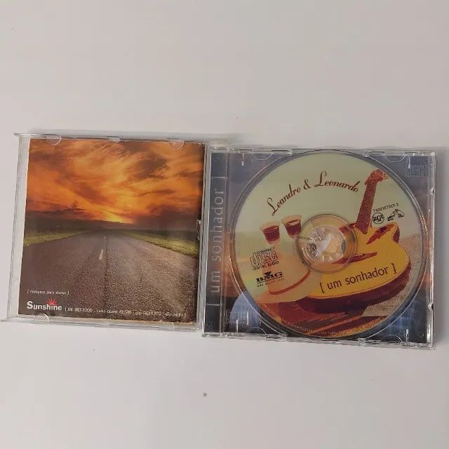 CD Leandro e Leonardo - Um Sonhador - Fazemos Entrega - Foto 2