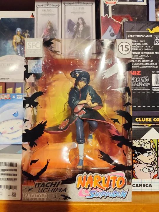 Figure/Boneco Itachi Uchiha Abystyle Studio - Naruto Shippuuden 