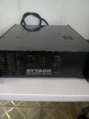 Amplificador attack ex 5200 turbo  - Foto 2
