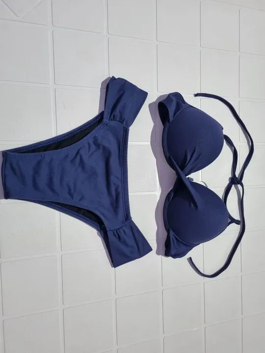 Biquíni Azul Marinho c/ Bojo