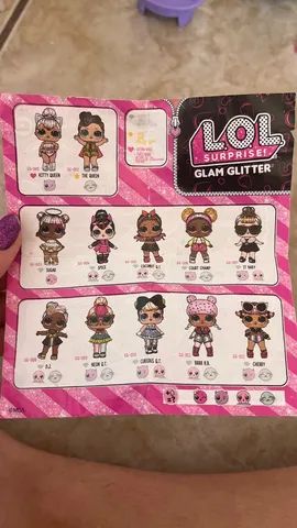 Lol glam best sale glitter dolls