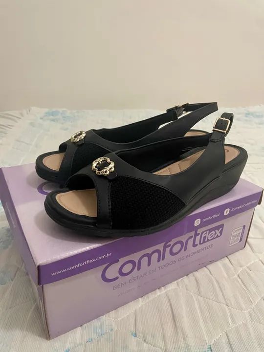 Sandália Comfortflex tamanho 37 nova  - Foto 6