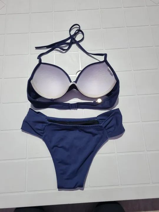 Biquíni Azul Marinho c/ Bojo - Foto 3