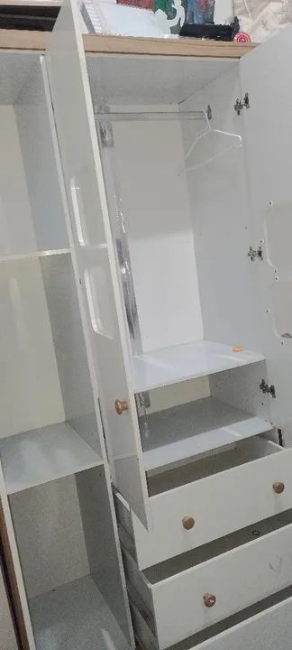 Guarda-Roupa e cômoda Infantil - Foto 6