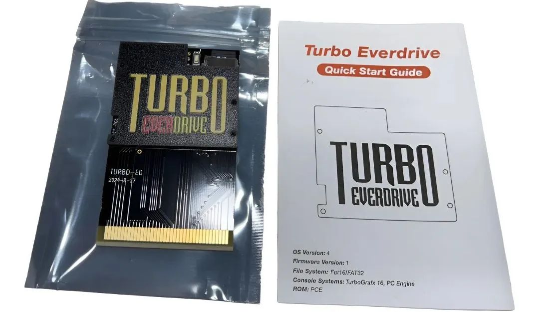 Turbo Everdrive Flashcard Turbo Grafx-16 e PC Engine - Foto 3