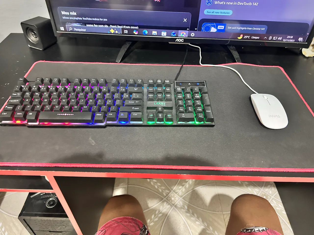 Complete computer with accessories (description)64396503703170125
