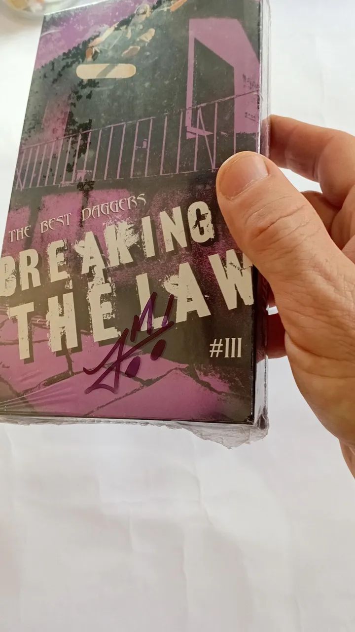 Fita vhs lacrada video de skate The Best Daggers 3 autografada Jm