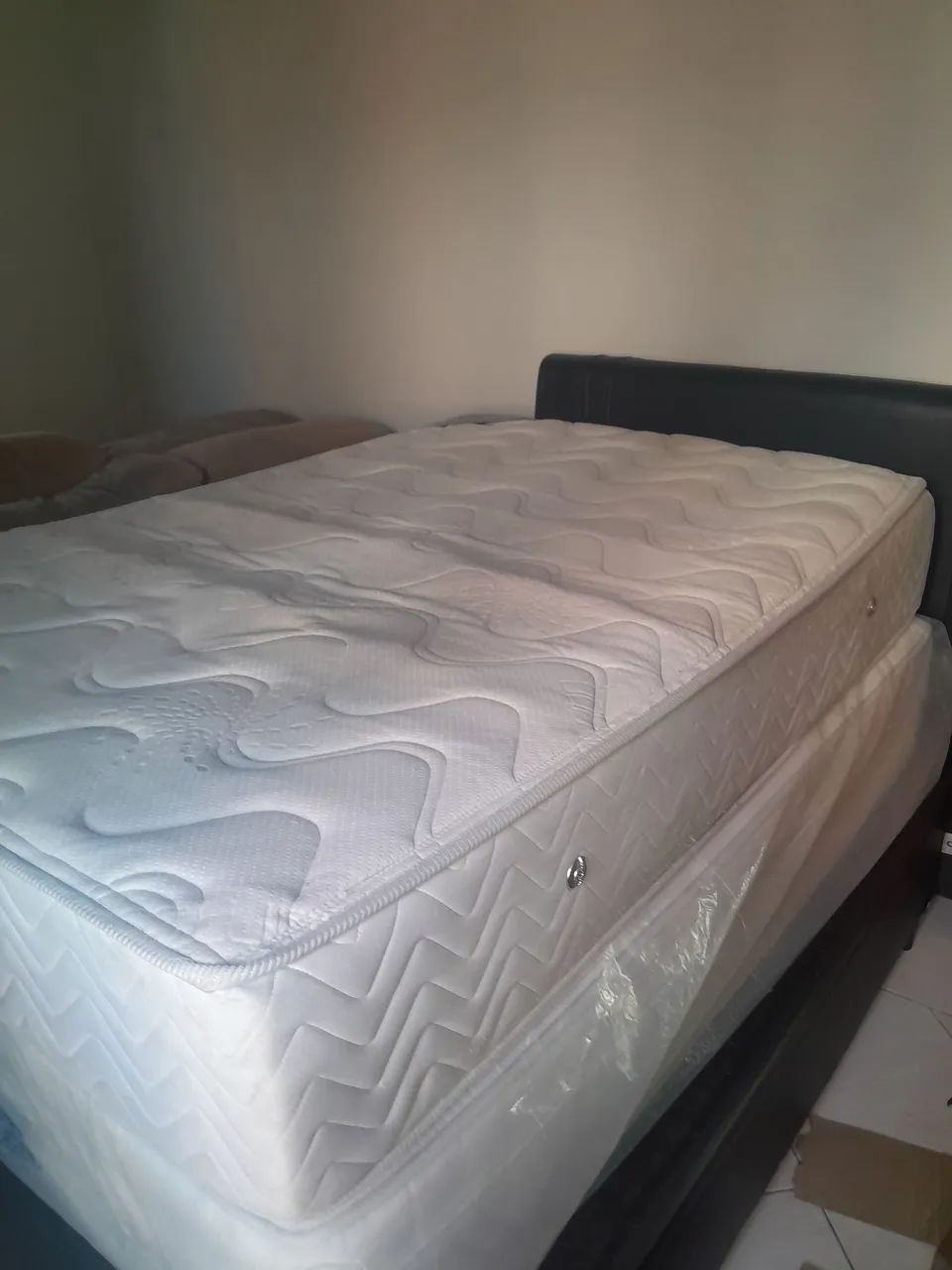 Cama Box mais colchão qualidade ortobom  - Foto 4