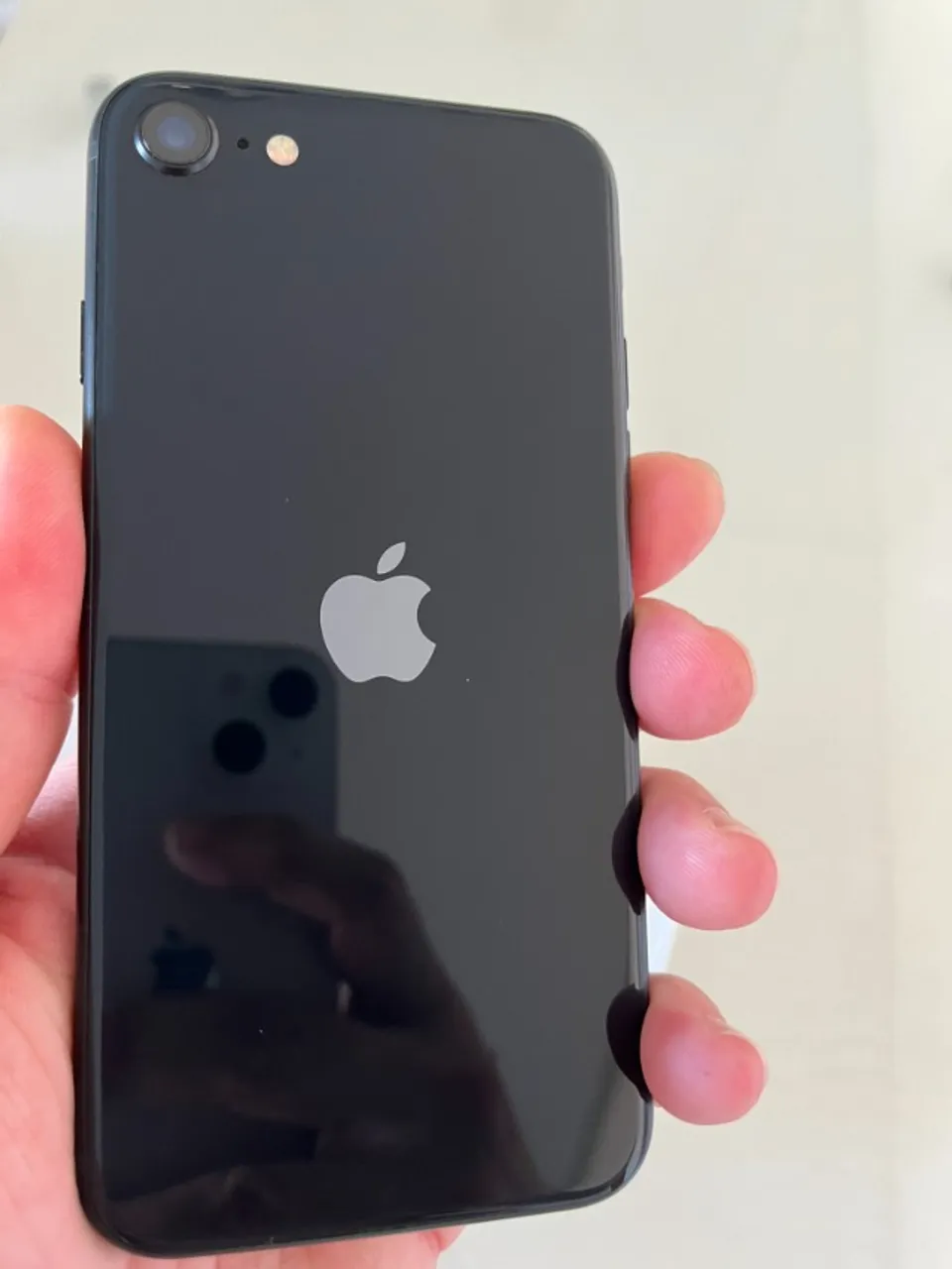 Iphone SE 3ª terceira Geração 2022 , 256Gb Meia-noite - C/ Capa, Caixa e Nota Único dono