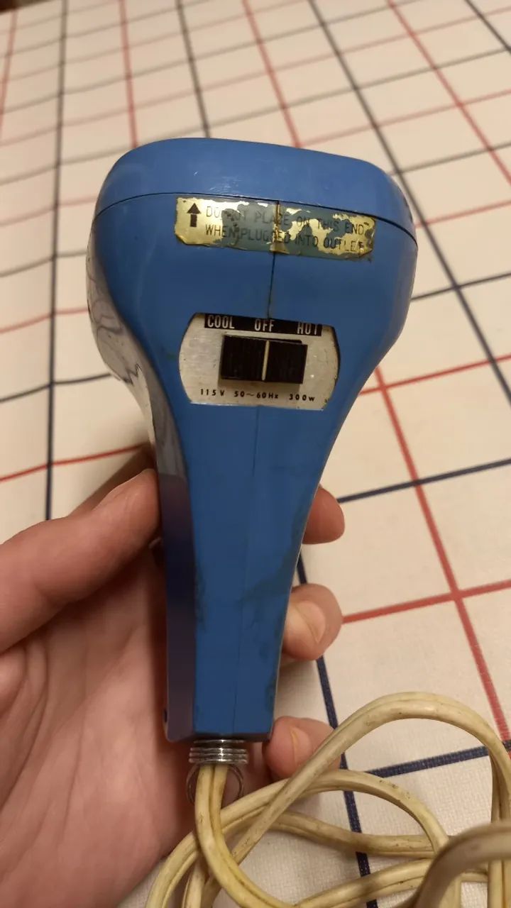 Secador de Cabelo Vintage Leon - para restauração - Foto 3