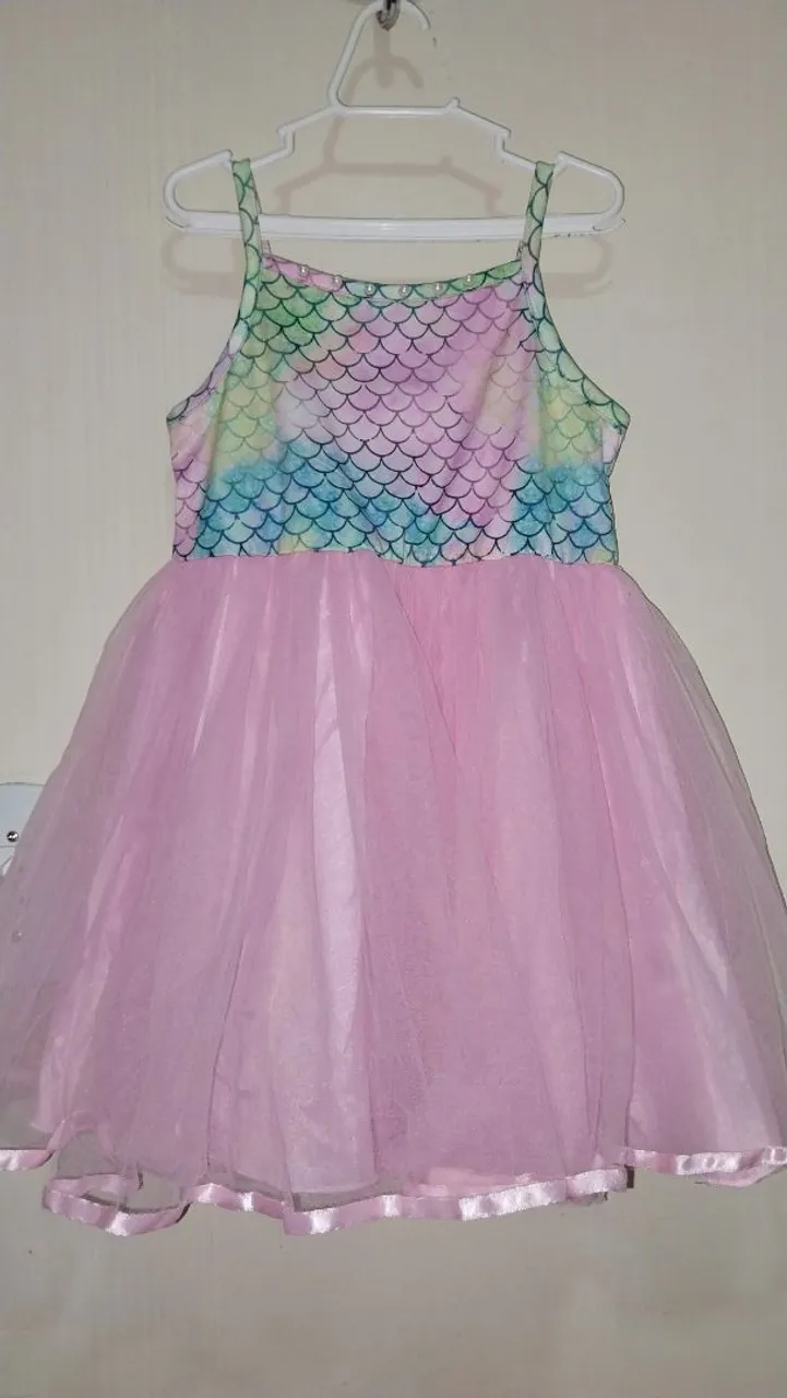 Vestido Infantil de Sereia - Conforto e Encanto