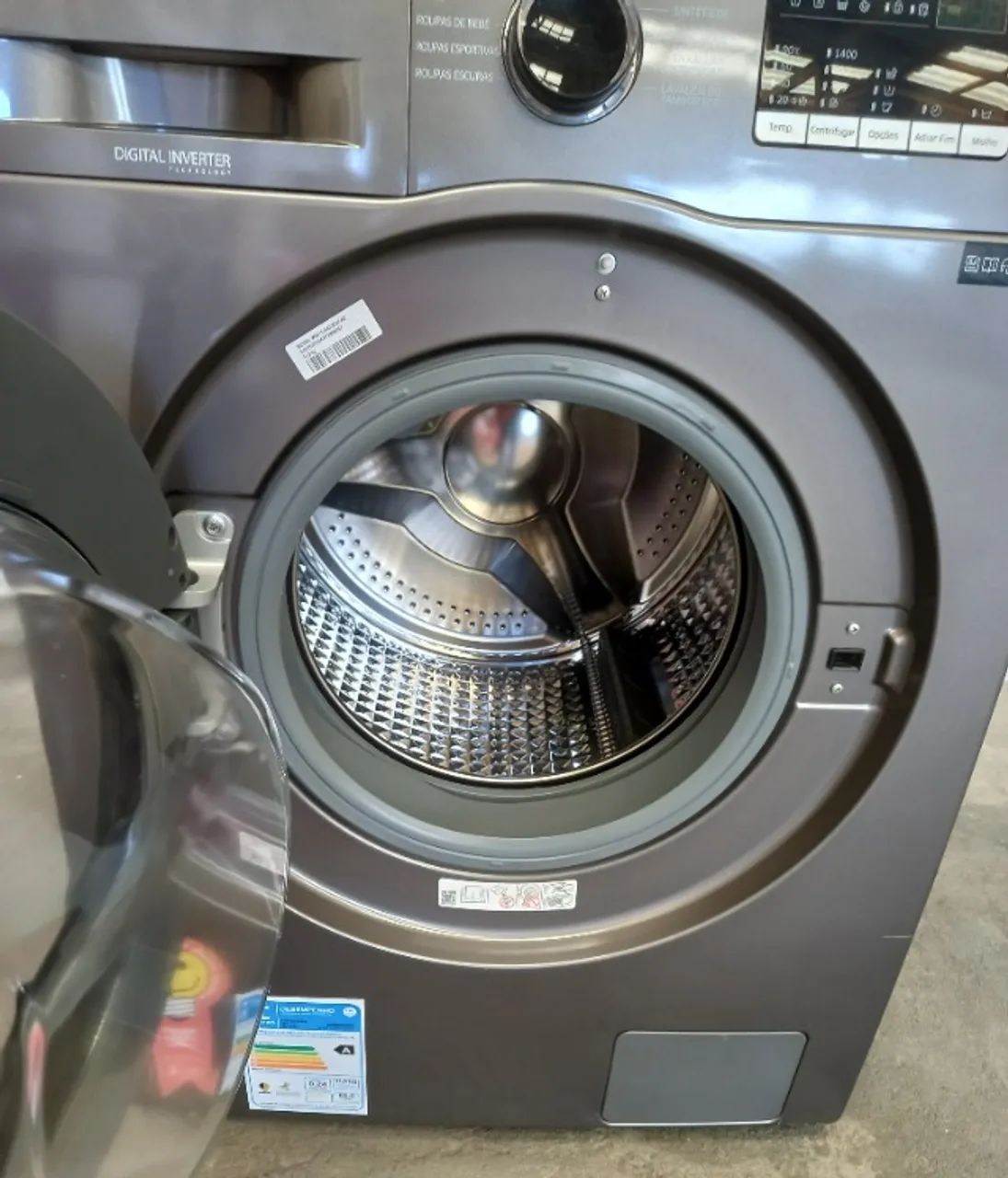 Lavadora SAMSUNG INOX 11Kg 220V - sem uso- abertura frontal, com pequenas avarias - Foto 3