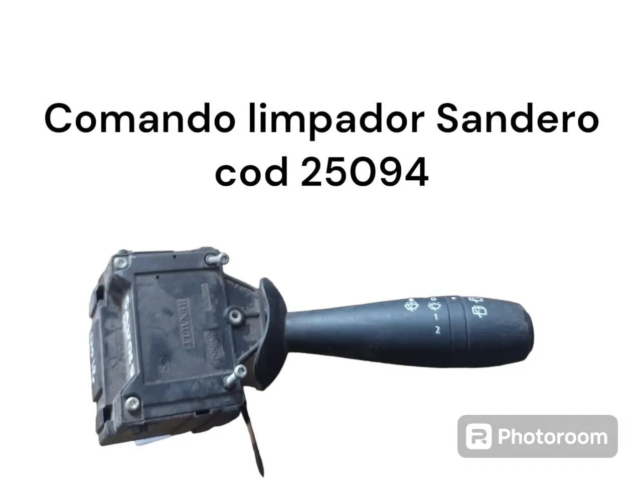 Comando Do Limpador Renault Sandero Cod 25094