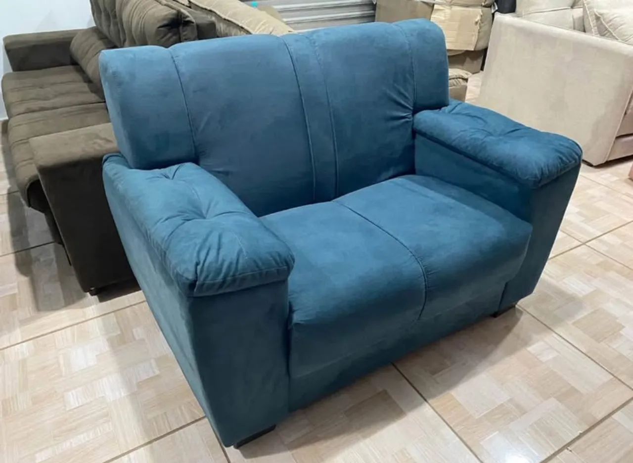 Sofá Fixo 2 Lugares NOVO ( Direto da Fábrica )  - Foto 3