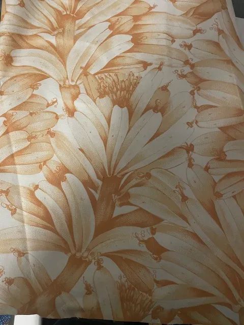 SOBRA DE TECIDO DONATELLI - 100%ALGODÃO - ESTAMPA BANANA CORRIDA