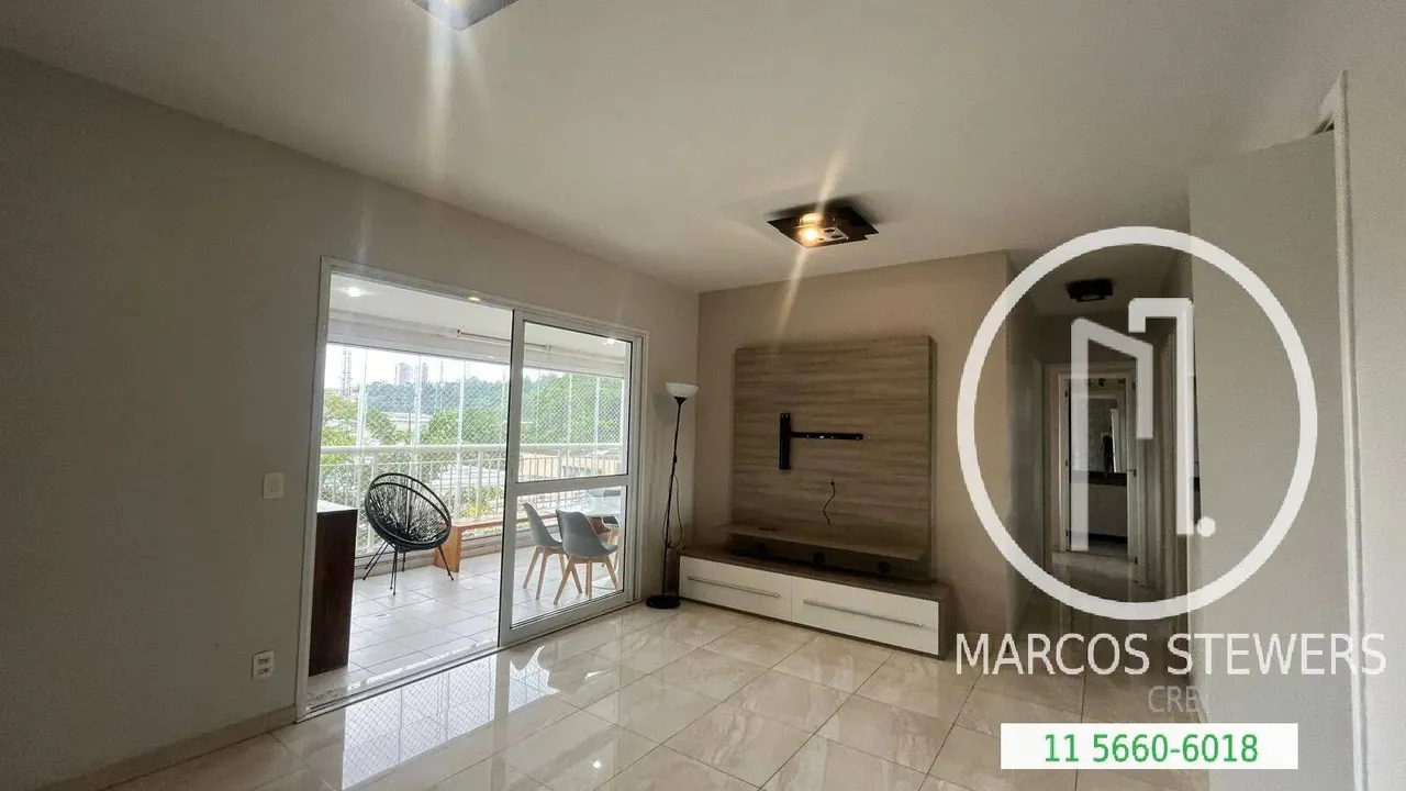 Apartamento com 95 m² e Varanda Gourmet na Granja Julieta, Floresce