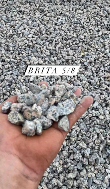 Brita 5/8 - Areia e Pedras