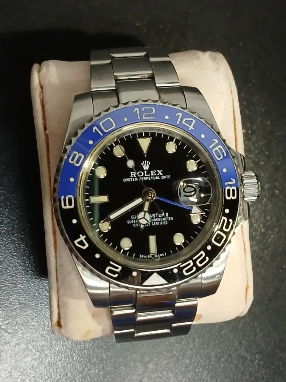 REL ÓGIO ROLEX PRATA AUTOMATICO  - Foto 2