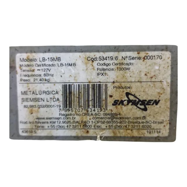 LIQUIDIFICADOR LB-15MB SKYMSEN 127V - Foto 2
