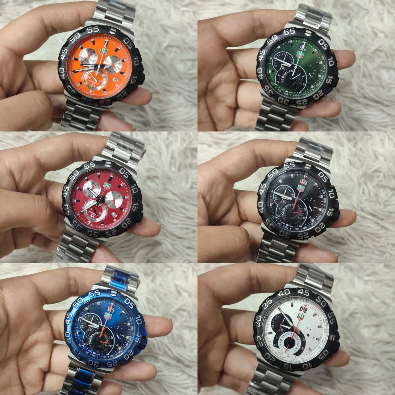 Relógio Tag Heuer Linha Premium AAA+ Todo funcional - Acessórios