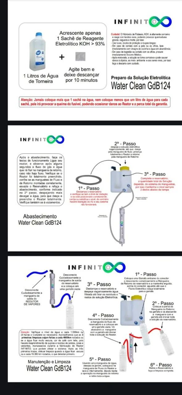 Kit de Economia de Combustível a Hidrogênio Infinity - Alta Eficiência e economia  - Foto 4