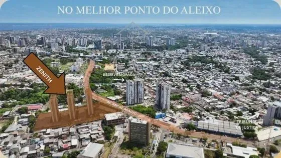 Aptº  de 48 m² com 2 quartos em São Francisco - Manaus - AM