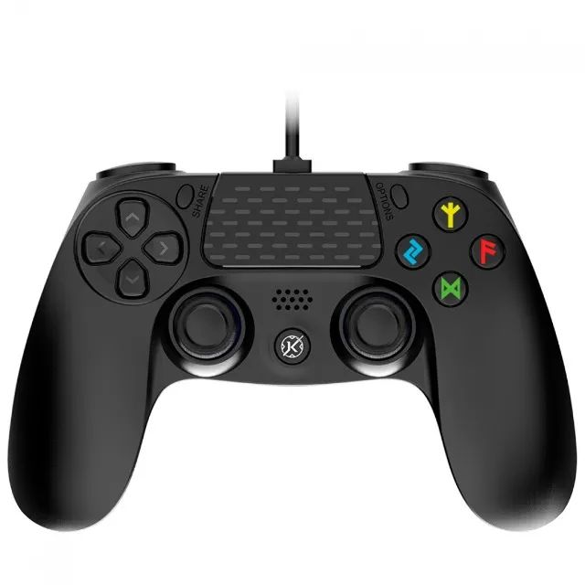 Controle Kalkan Hagel Pro USB para (PS4/PS3/PC) Double Shock, Entrada para Fone - WZetta