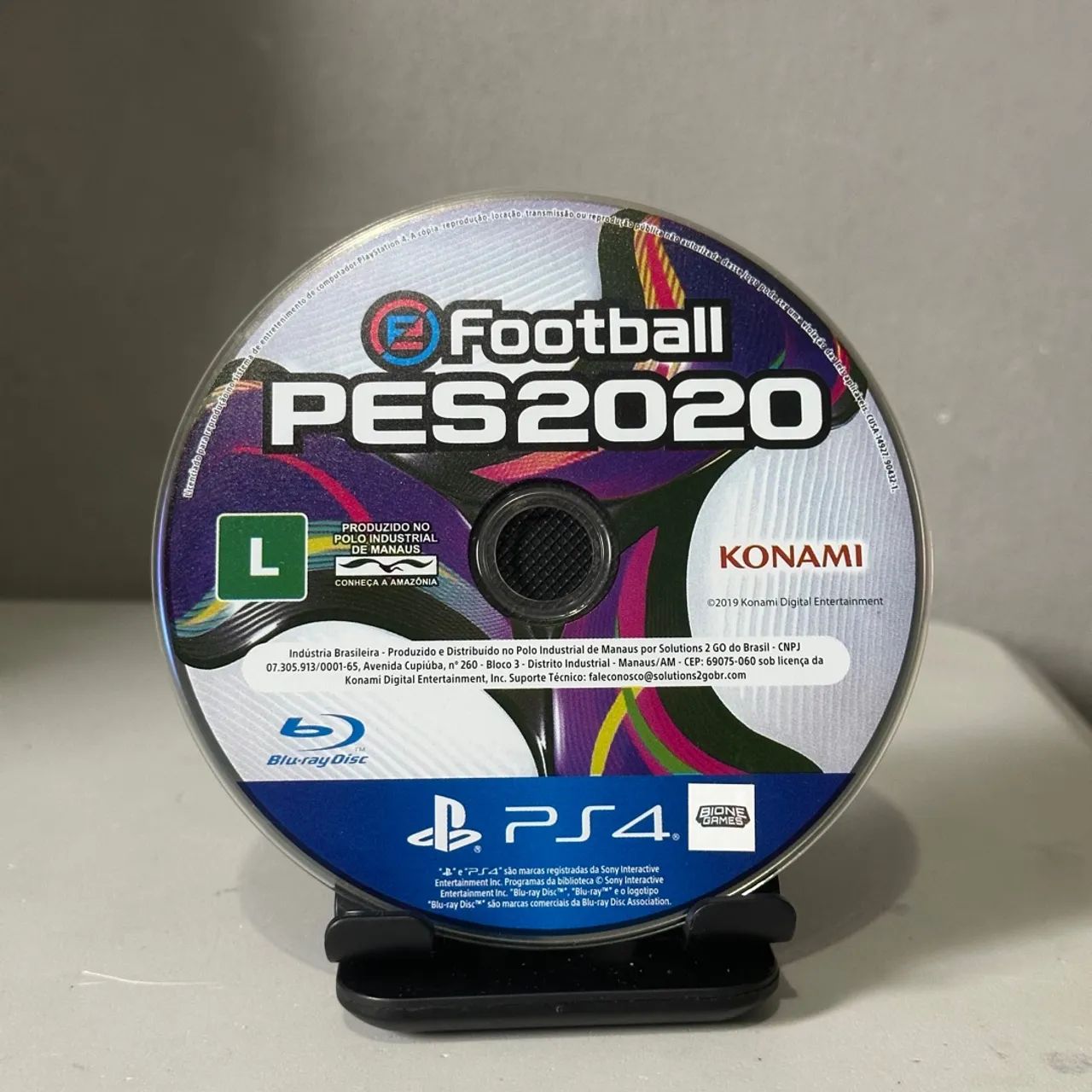 PES 2020 PS4 (apenas CD) Usado