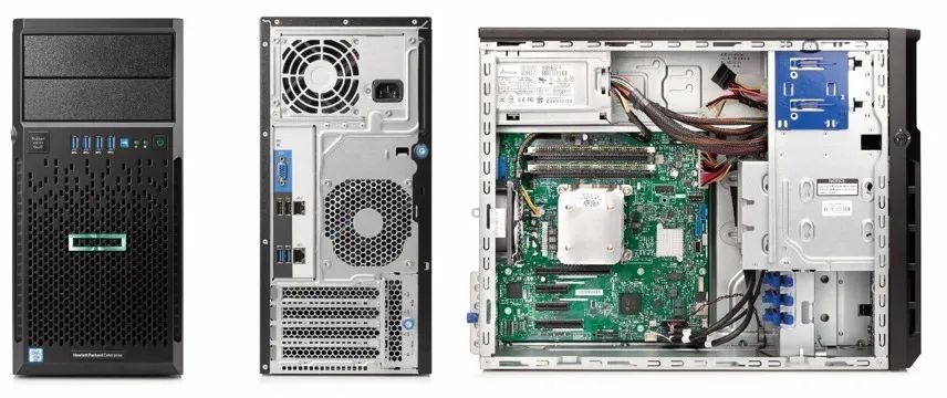 Servidor HP ML30 G9 Xeon E3-1220v6 16GB HD 2x 1TB - Foto 2