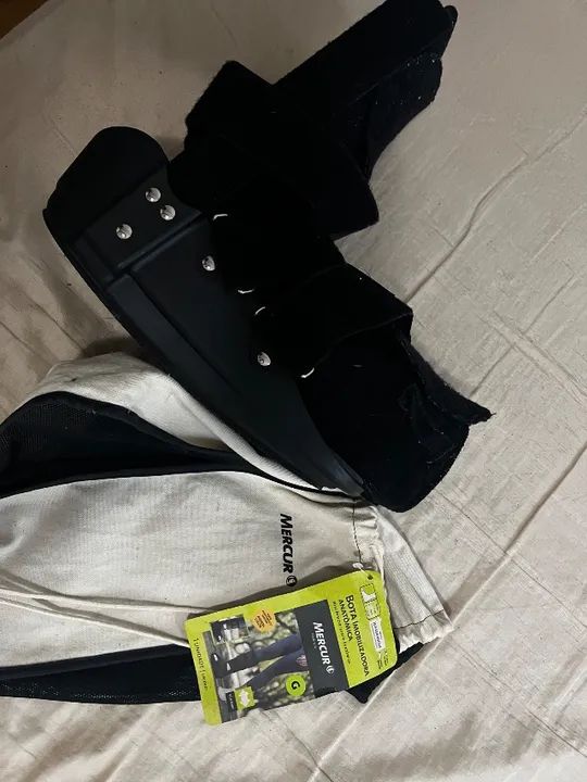 Bota imobilizadora mercur
