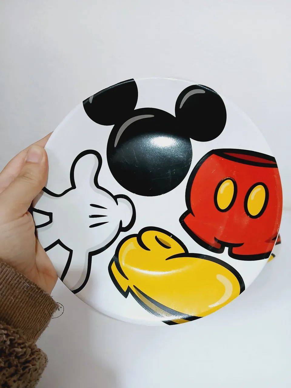 Par de pratos Mickey Mouse raro - Foto 2