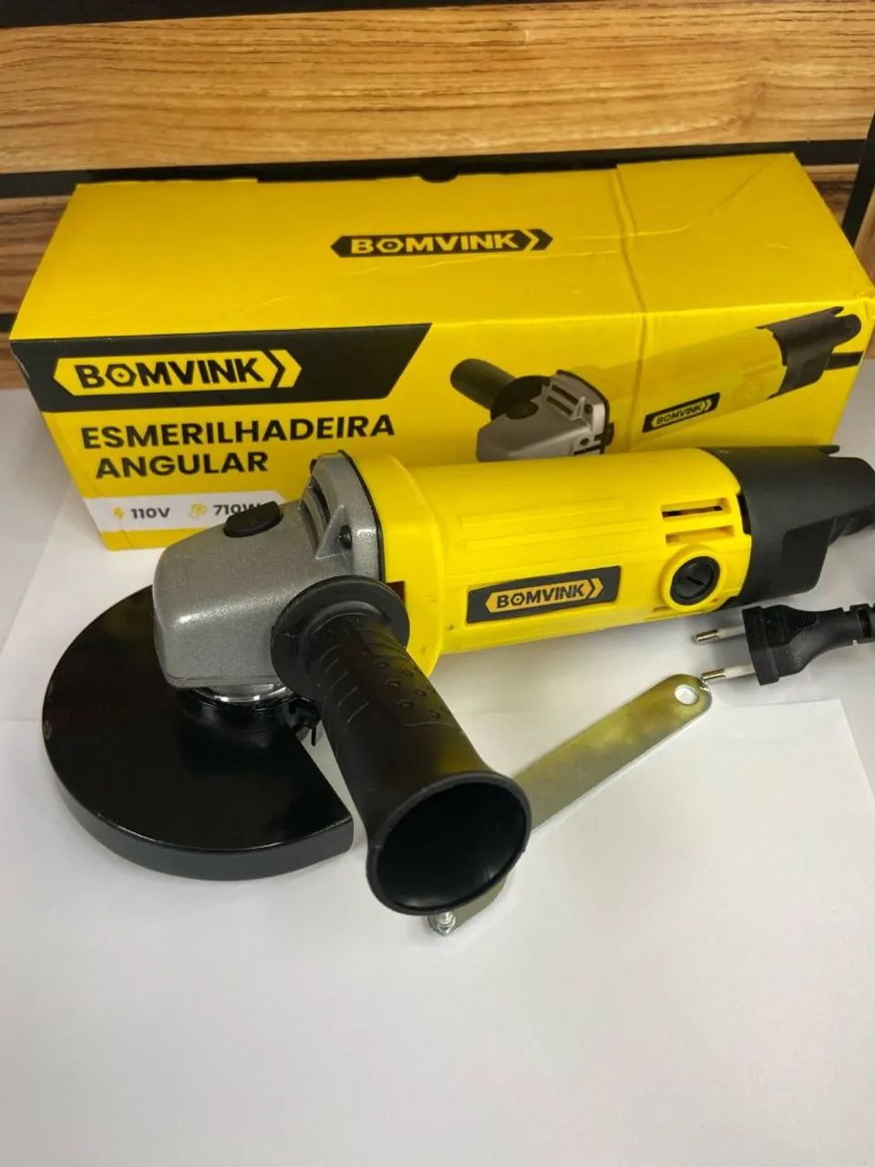 Esmerilhadora Angular 4.5 Pol - Bomvink - Foto 2