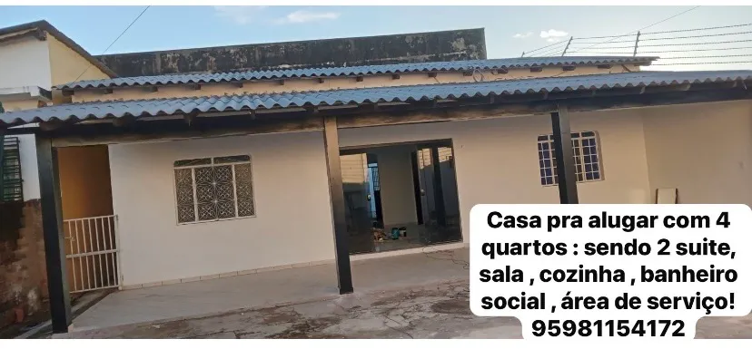 Aluga-se casa em residencial Pricuma