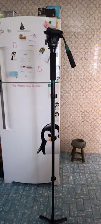 Monopé com 1,80m (com pé de galinha) - Foto 3