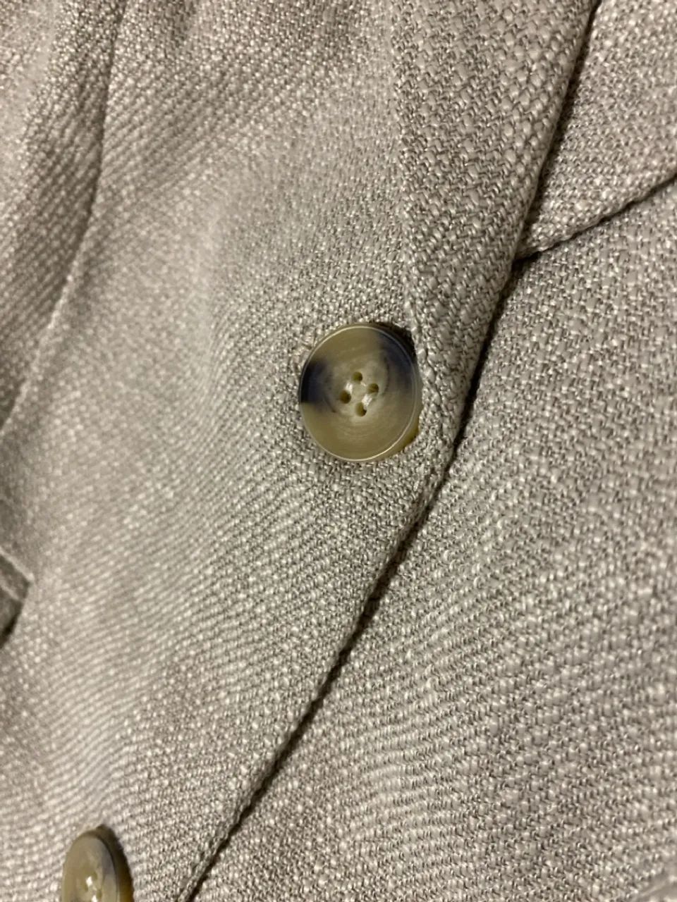 Blazer de lapela de manga comprida com ombreiras  - Foto 5