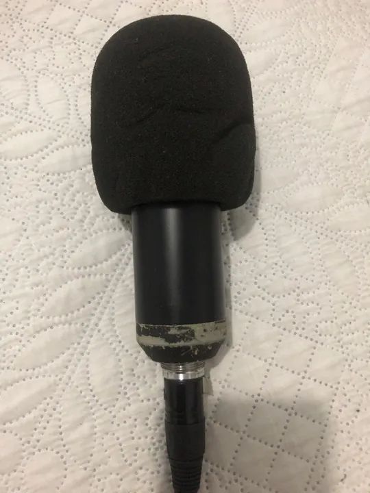 Microfone Condensador Profissional BM800 + Cabo XLR - Foto 5