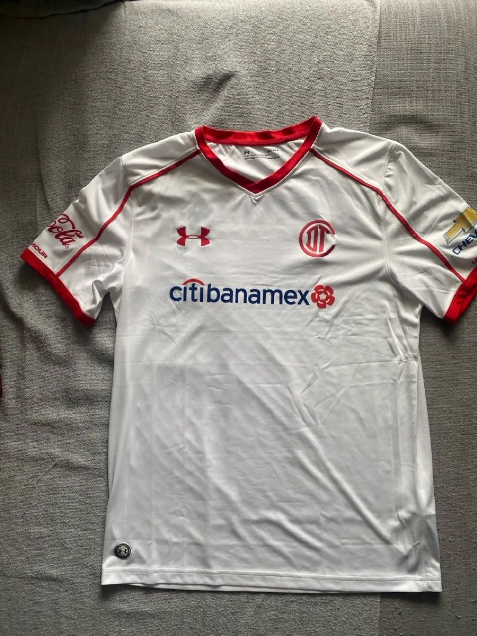Camisa de Time Toluca Under Armour Oficial Roupas Esportivas
