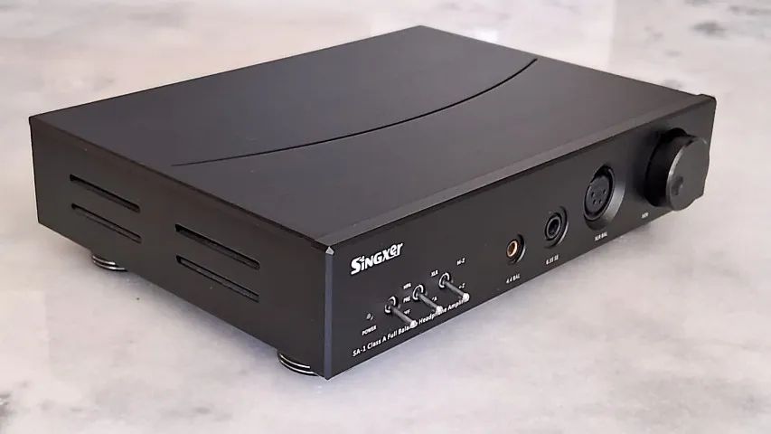 Amplificador De Fones Classe A Singxer Sa-1 V1.3, pouco uso, impecável. - Foto 3