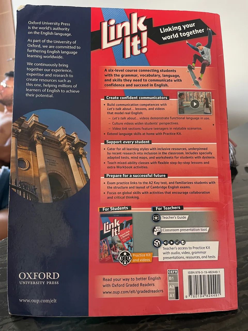 livro de inglês LINK IT 1 A - Foto 2