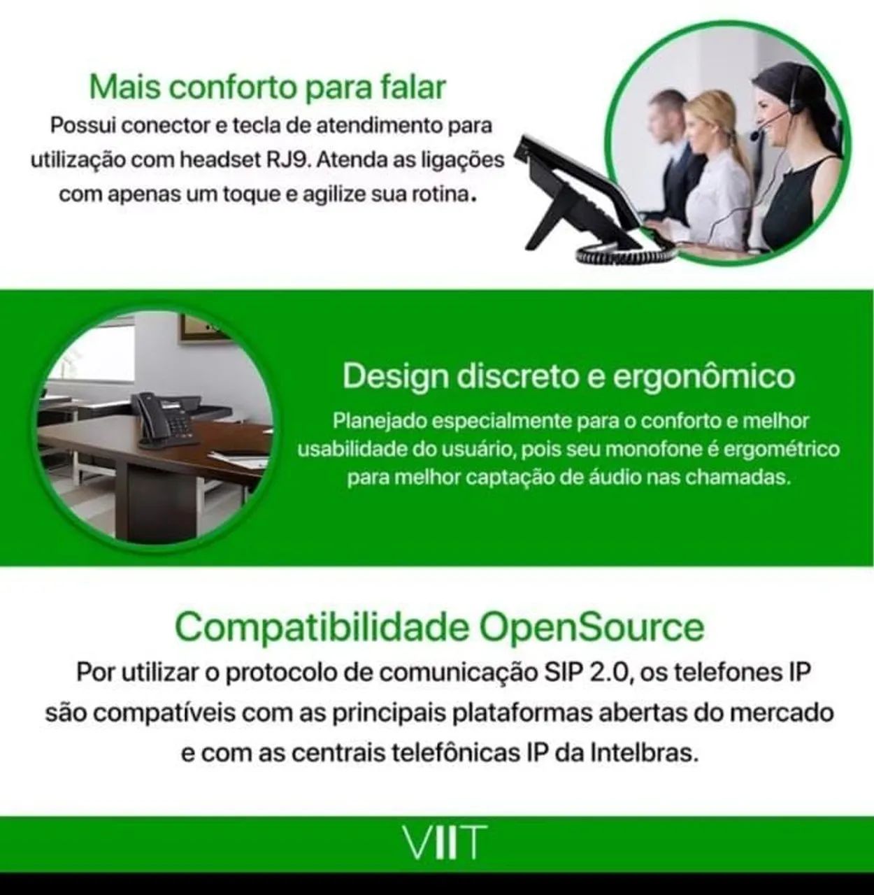 Telefone Fixo com Design Moderno - Foto 4