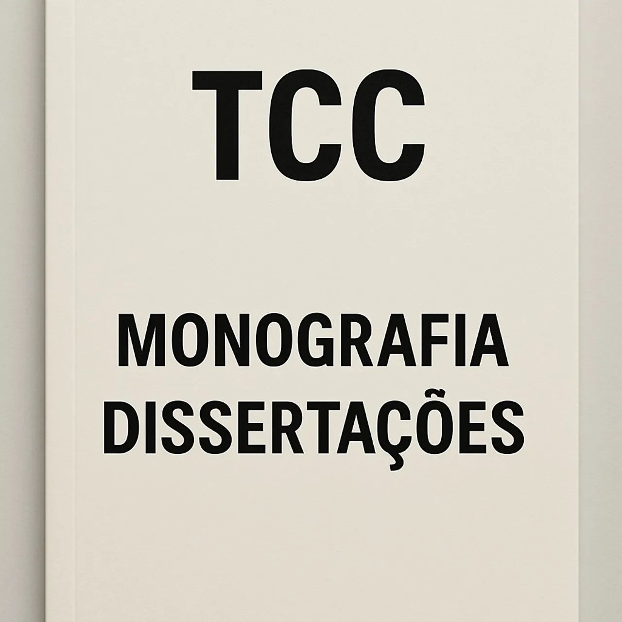 Apoio TCC, Monografias e Dissertações 