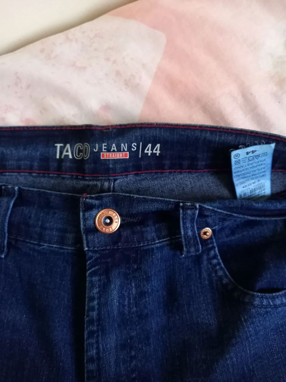 Calça Jeans Taco Straight- Tamanho 44 - Foto 2