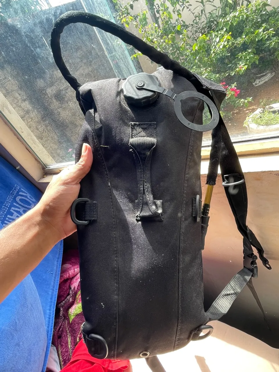 Mochila de Hidratação+Óculos+ Manguita UV