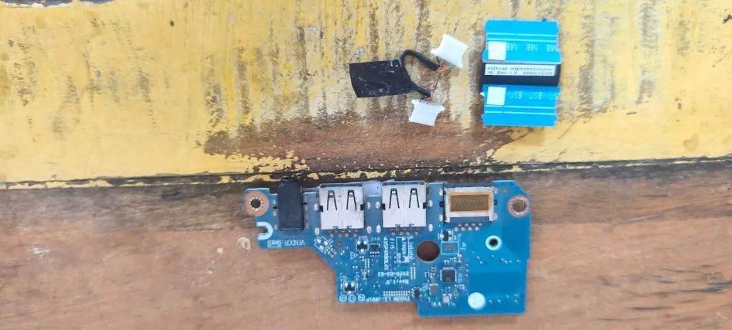 Placa de áudio e USB , compatível Acer  Nitro 5 AN515-55 e Predator Helios 300 PH315-53 - Foto 2