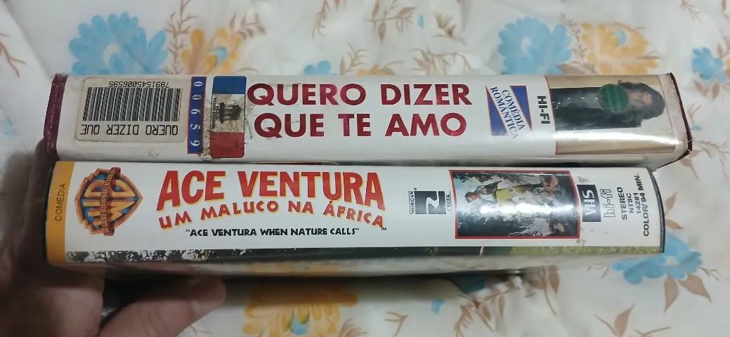 Lote 3 - Comedia Kit 2 Vhs Ace Ventura 2 - Quero Dizer Q T Amo - Foto 2