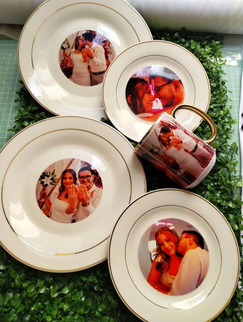 Caneca, prato, louças personalizado (dia das mães) - Foto 3