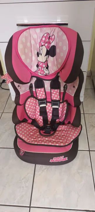 Cadeirinha de carro Minnie