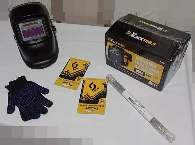 Maquina De Solda Inversora Elétrica com acessórios (Compra pelo site ) - Foto 2
